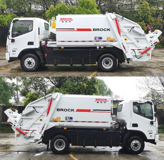 福田牌BJ5102ZYSEV-H1纯电动压缩式垃圾车公告图片