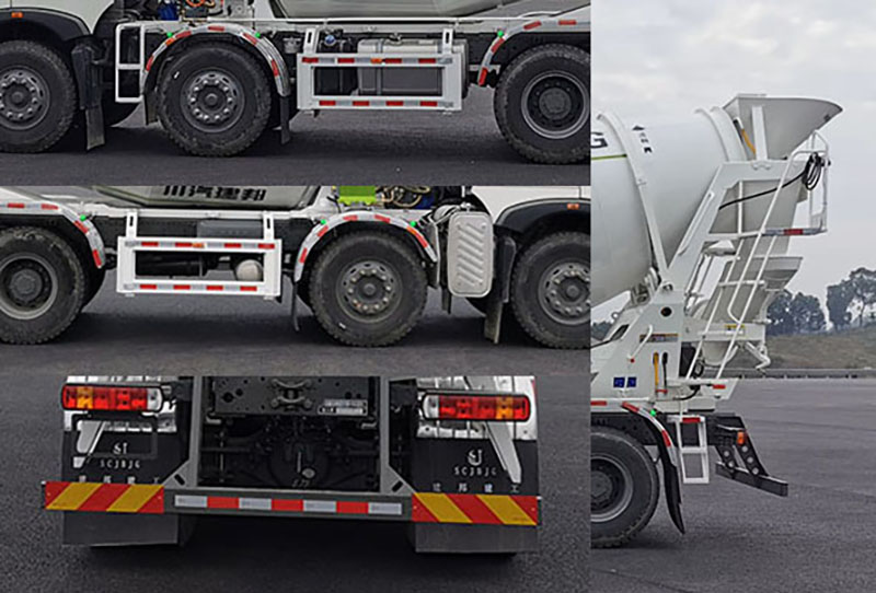 川汽建邦牌JBJ5312GJBG6混凝土攪拌運(yùn)輸車公告圖片