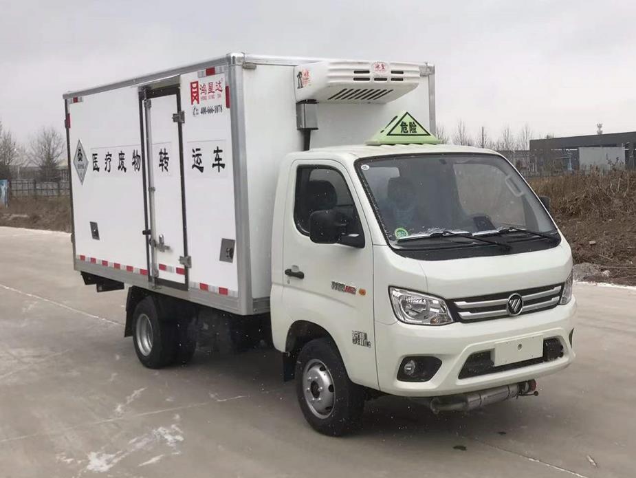 鴻星達(dá)牌SJR5030XYY-6醫(yī)療廢物轉(zhuǎn)運(yùn)車公告圖片