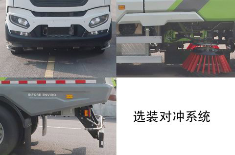 中聯(lián)牌ZBH5180TXSDFBEV純電動洗掃車公告圖片