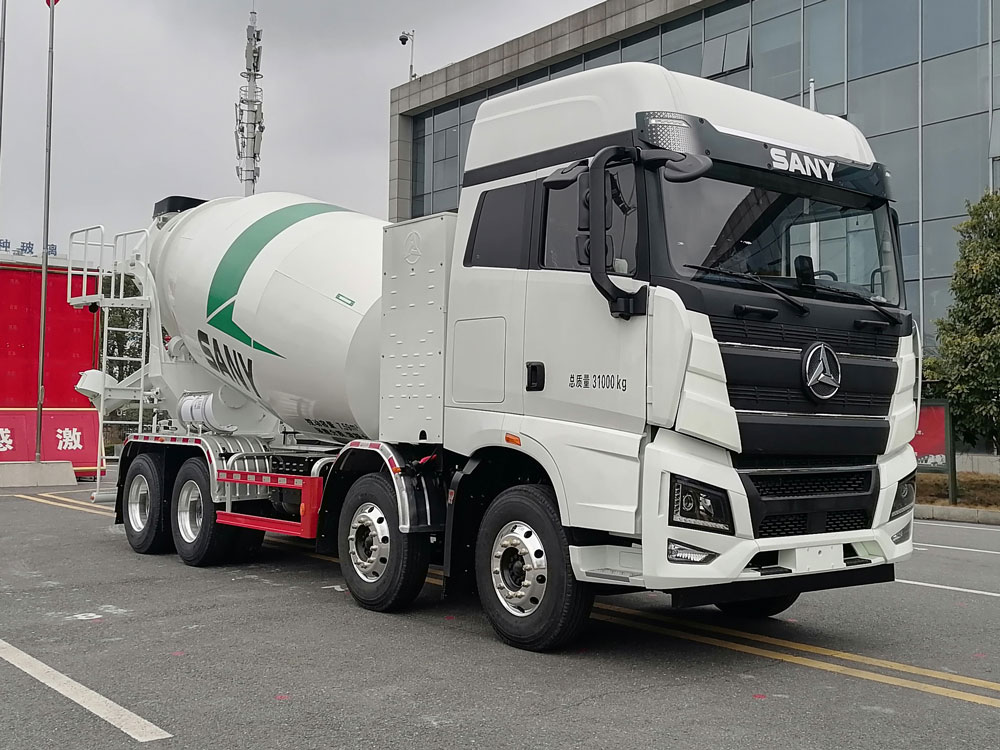 三一牌SYM5310GJB4BEV1純電動混凝土攪拌運(yùn)輸車公告圖片