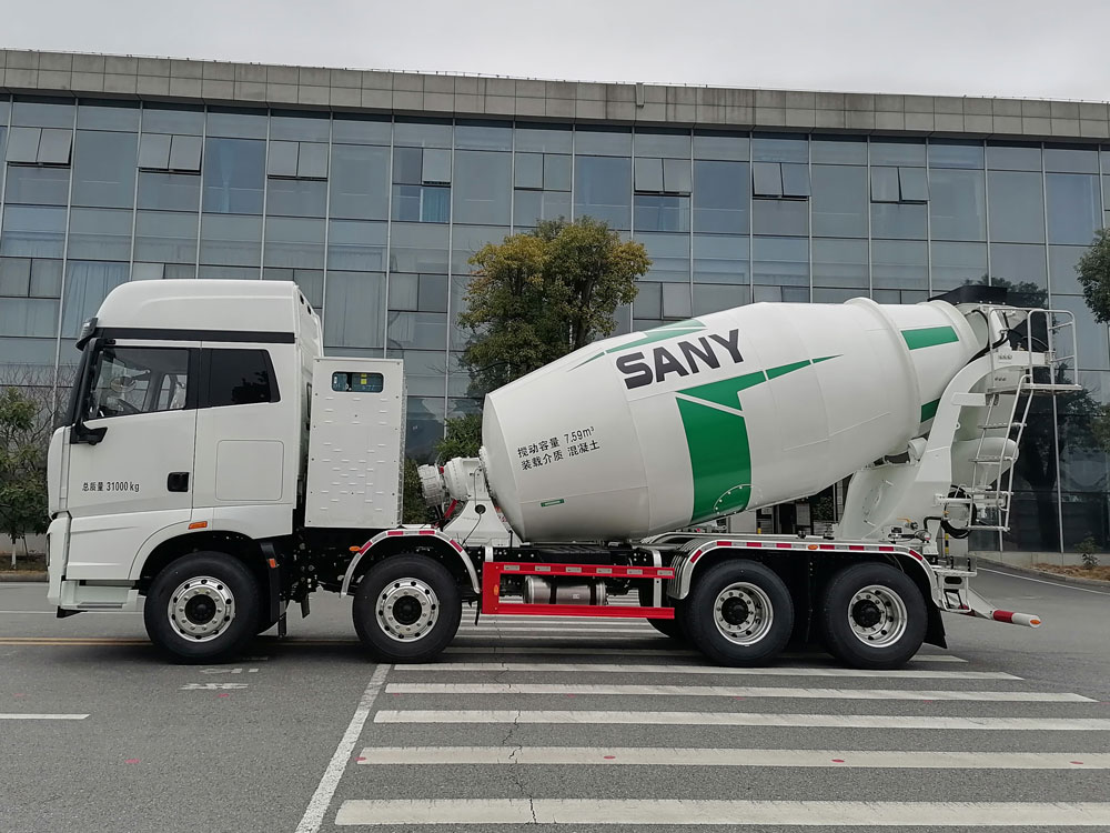 三一牌SYM5310GJB4BEV1純電動混凝土攪拌運(yùn)輸車公告圖片