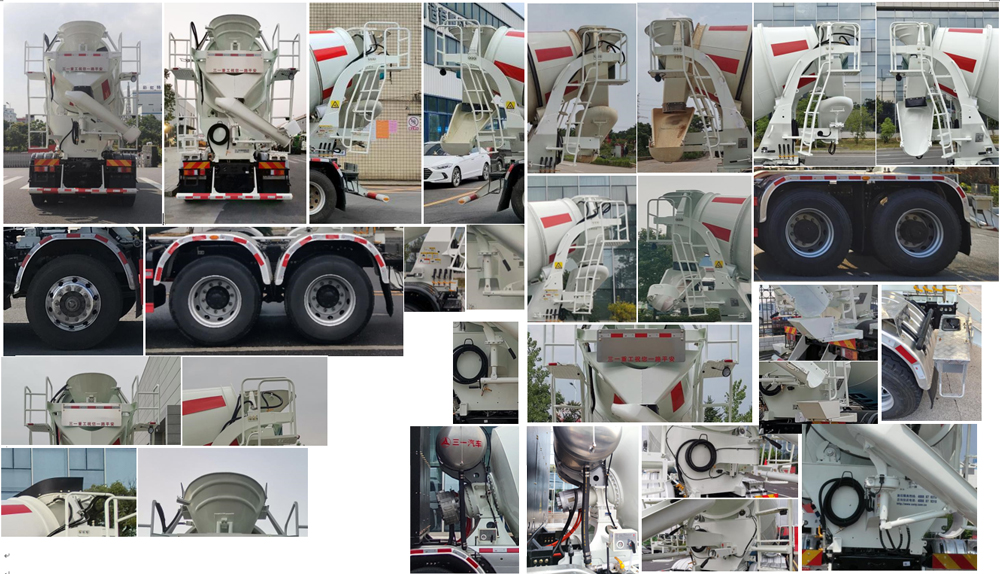 三一牌SYM5310GJB4BEV1純電動混凝土攪拌運(yùn)輸車公告圖片