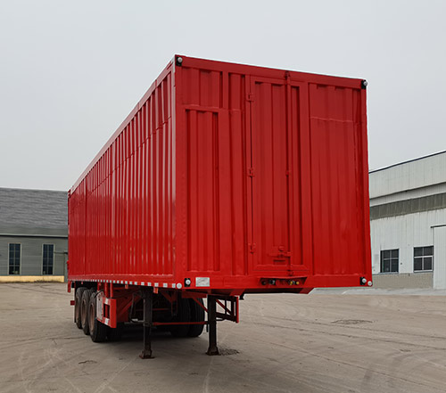 鲁犇牌11米32.5吨3轴垃圾转运半挂车(TXL9400ZLJ)