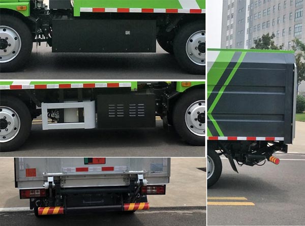 宇通牌YTZ5040XTYD0BEV純電動(dòng)密閉式桶裝垃圾車公告圖片