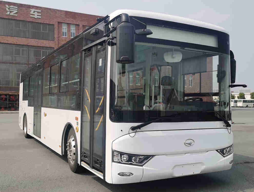 建康牌NJC6107GBEV3纯电动低入口城市客车公告图片