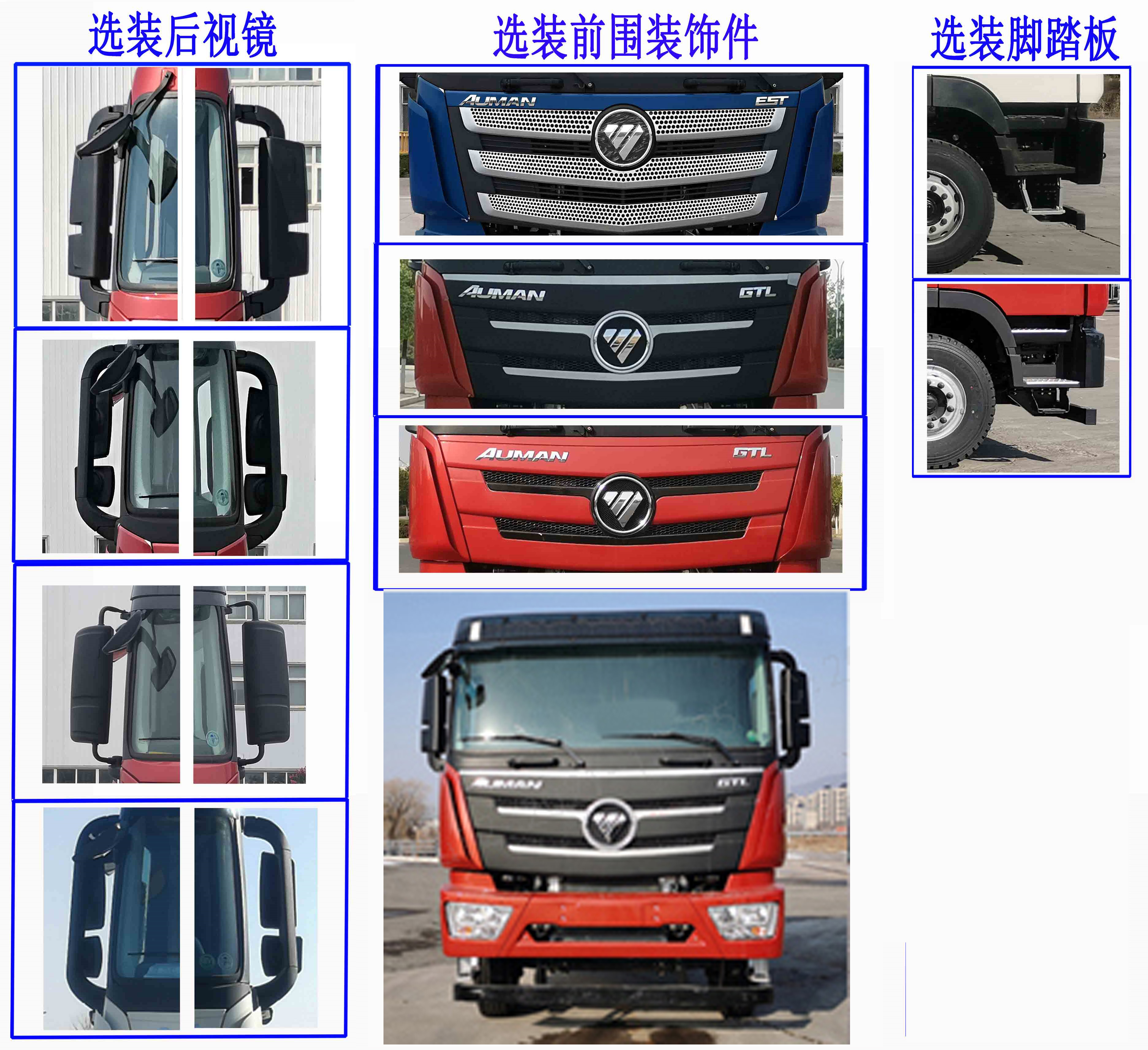 歐曼牌BJ5329GJBY6GRL-01混凝土攪拌運(yùn)輸車(chē)公告圖片