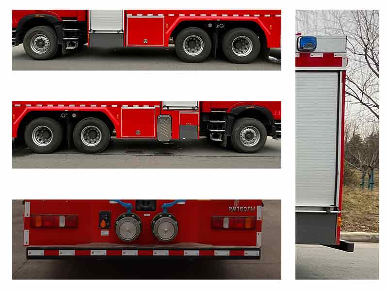 天河牌LLX5326GXFPM160/H泡沫消防車公告圖片