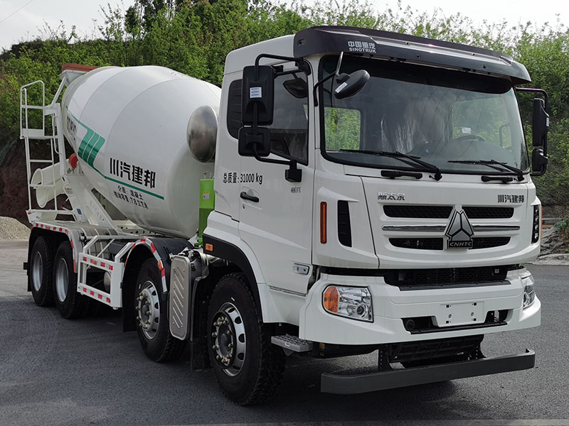 川汽建邦牌JBJ5314GJBG6混凝土攪拌運輸車公告圖片