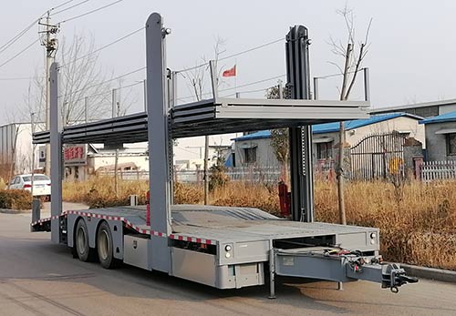 骜通牌LAT9170TCL中置轴车辆运输挂车公告图片