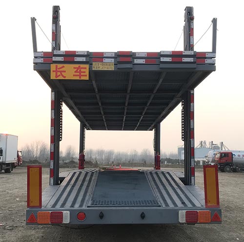 骜通牌LAT9170TCL中置轴车辆运输挂车公告图片