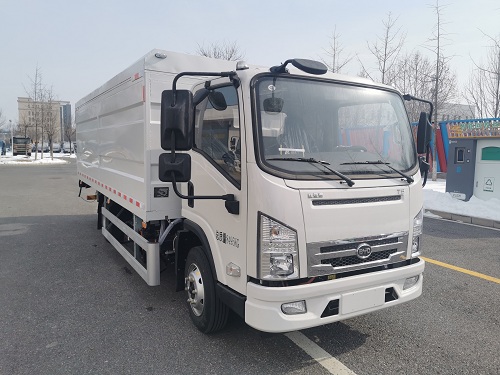 華林牌HLT5080XTYEV純電動(dòng)密閉式桶裝垃圾車公告圖片