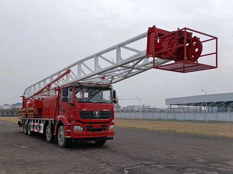 鄖凱牌EYK5310TXJSX6修井機(jī)公告圖片