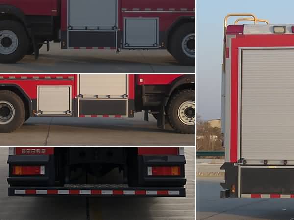 新東日牌YZR5200GXFPM90/E6泡沫消防車公告圖片