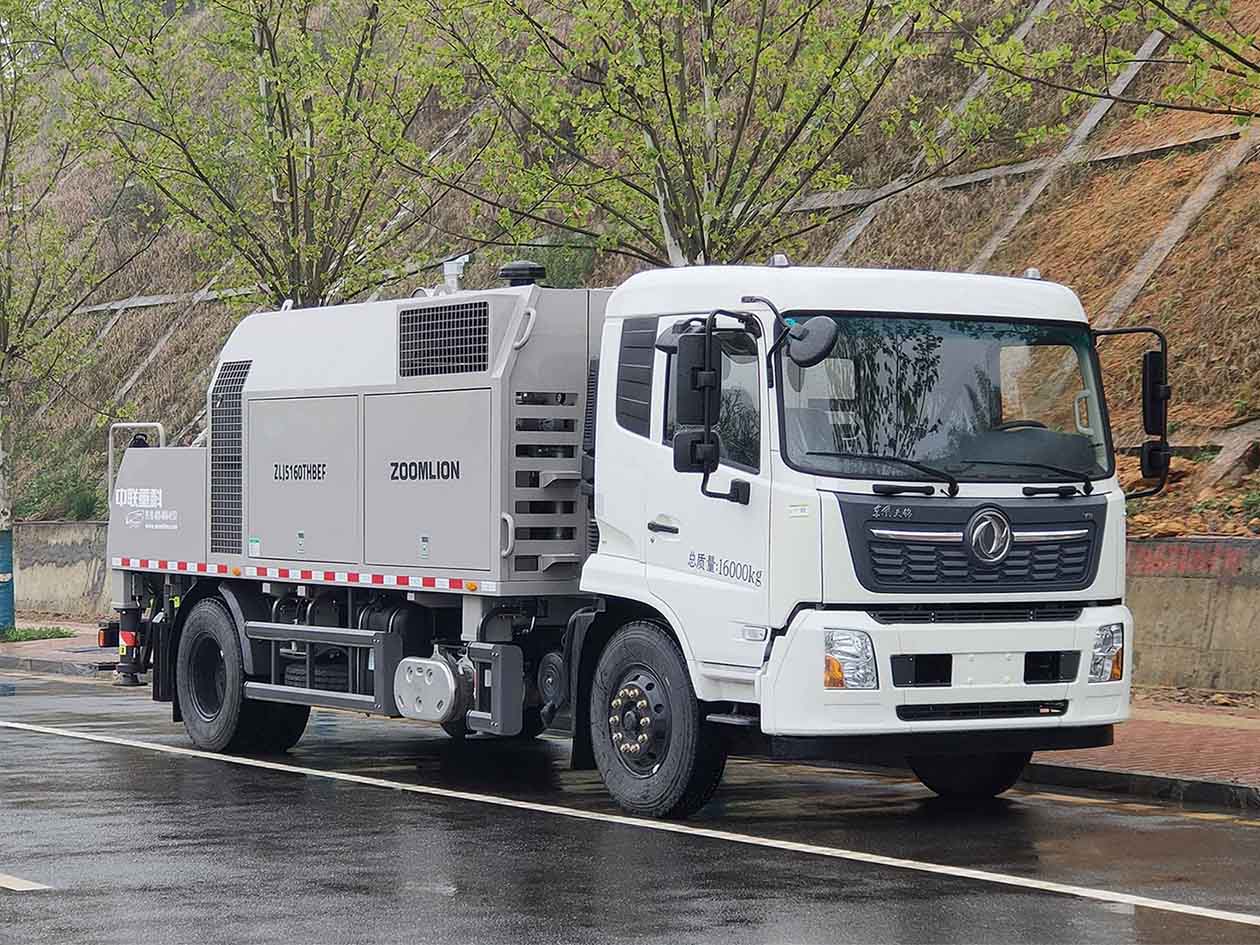 中联牌ZLJ5160THBEF车载式混凝土泵车图片