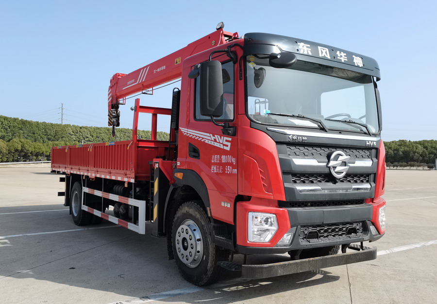 華神牌DFD5185JSQL6D隨車起重運輸車公告圖片