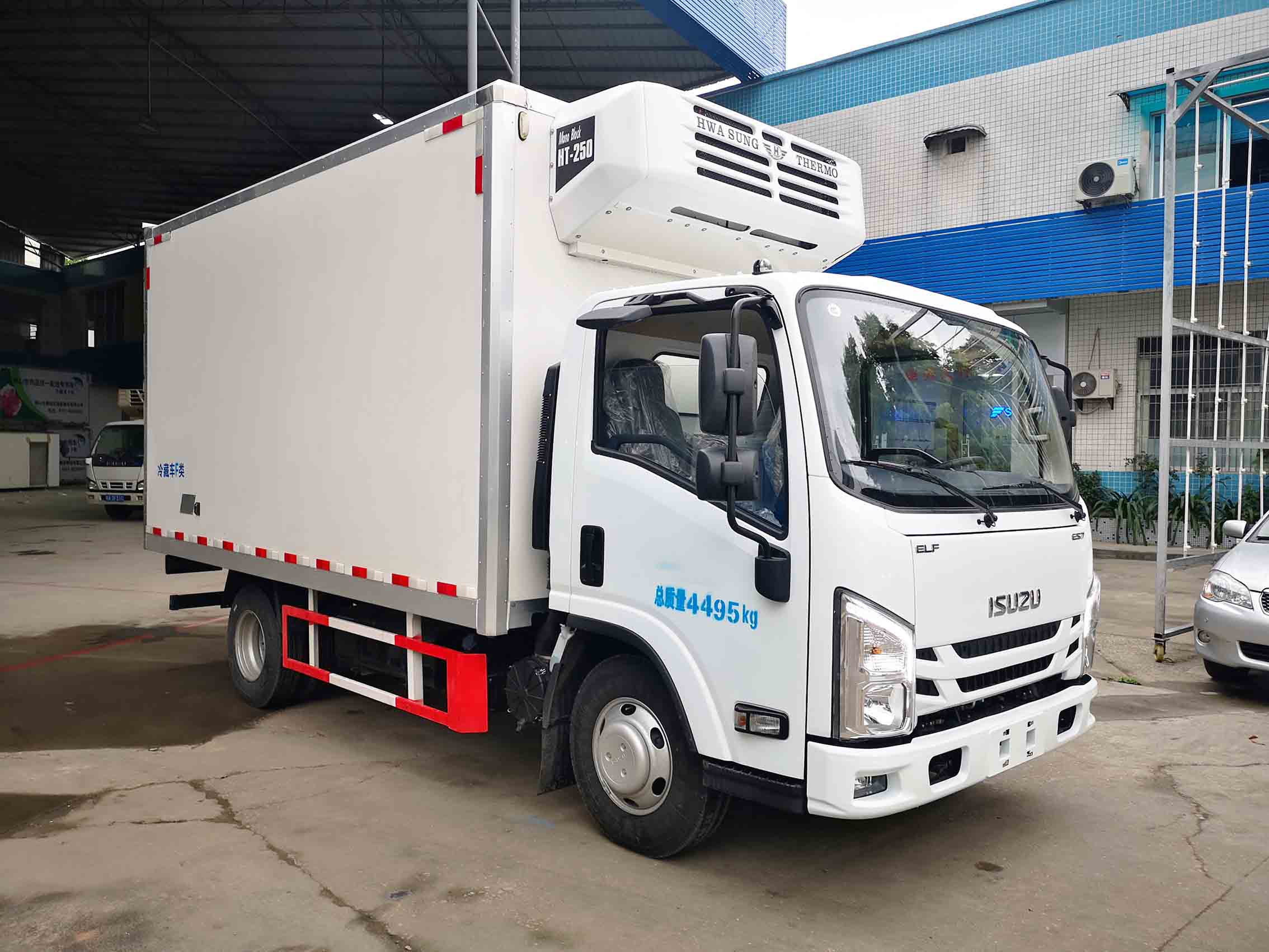 新飞快牌SXG5044XLC6Q冷藏车公告图片