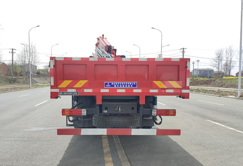 神百重工牌ABC5257JSQCA6隨車起重運輸車公告圖片