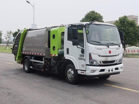 中联牌ZBH5081ZYSQLFCEV燃料电池压缩式垃圾车公告图片
