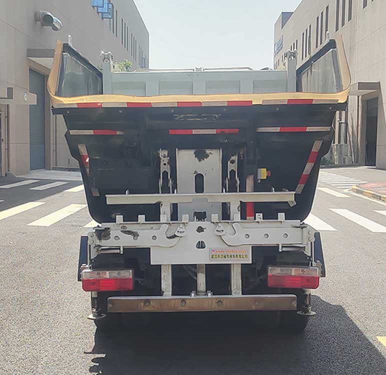 金银湖牌WFA5043ZZZBEV纯电动自装卸式垃圾车公告图片