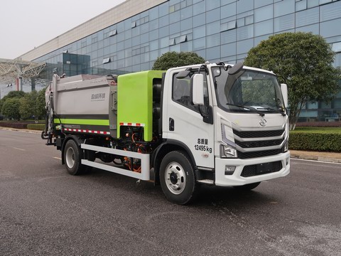 中聯(lián)牌ZBH5122ZYSSHFCEVM燃料電池壓縮式垃圾車公告圖片