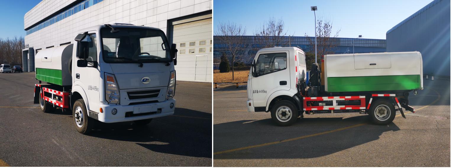 楚風(fēng)牌HQG5040ZXXEV5純電動(dòng)車廂可卸式垃圾車公告圖片