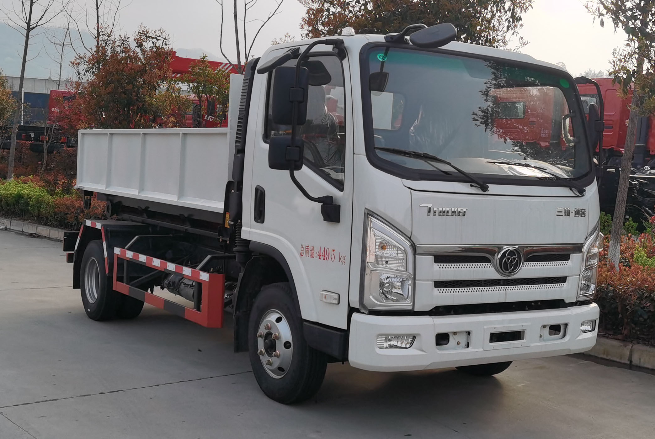 專致牌YZZ5040ZXXST6車廂可卸式垃圾車公告圖片