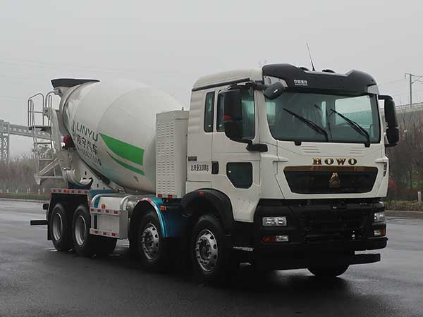 凌宇牌CLY5317GJB30BEV純電動混凝土攪拌運輸車公告圖片