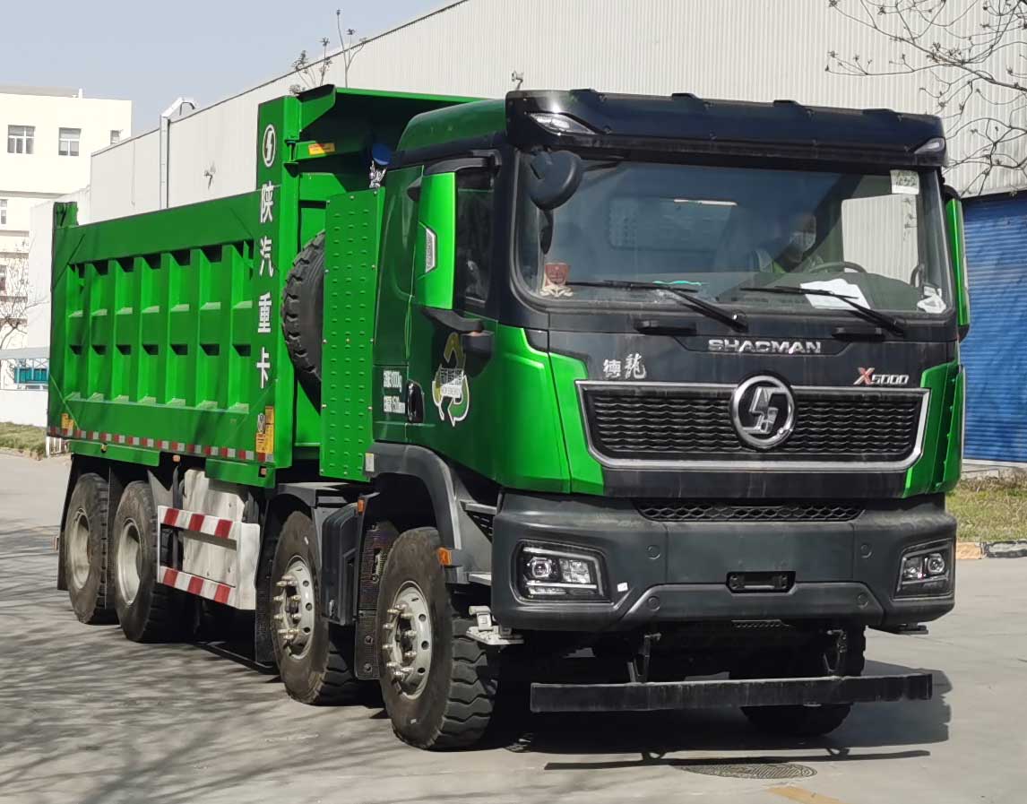 陕汽牌SX3317XF406BEV1纯电动自卸汽车图片