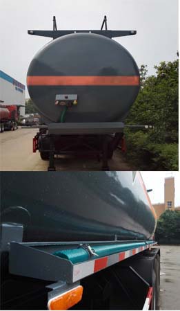 大力牌DLQ9402GFWA腐蚀性物品罐式运输半挂车公告图片