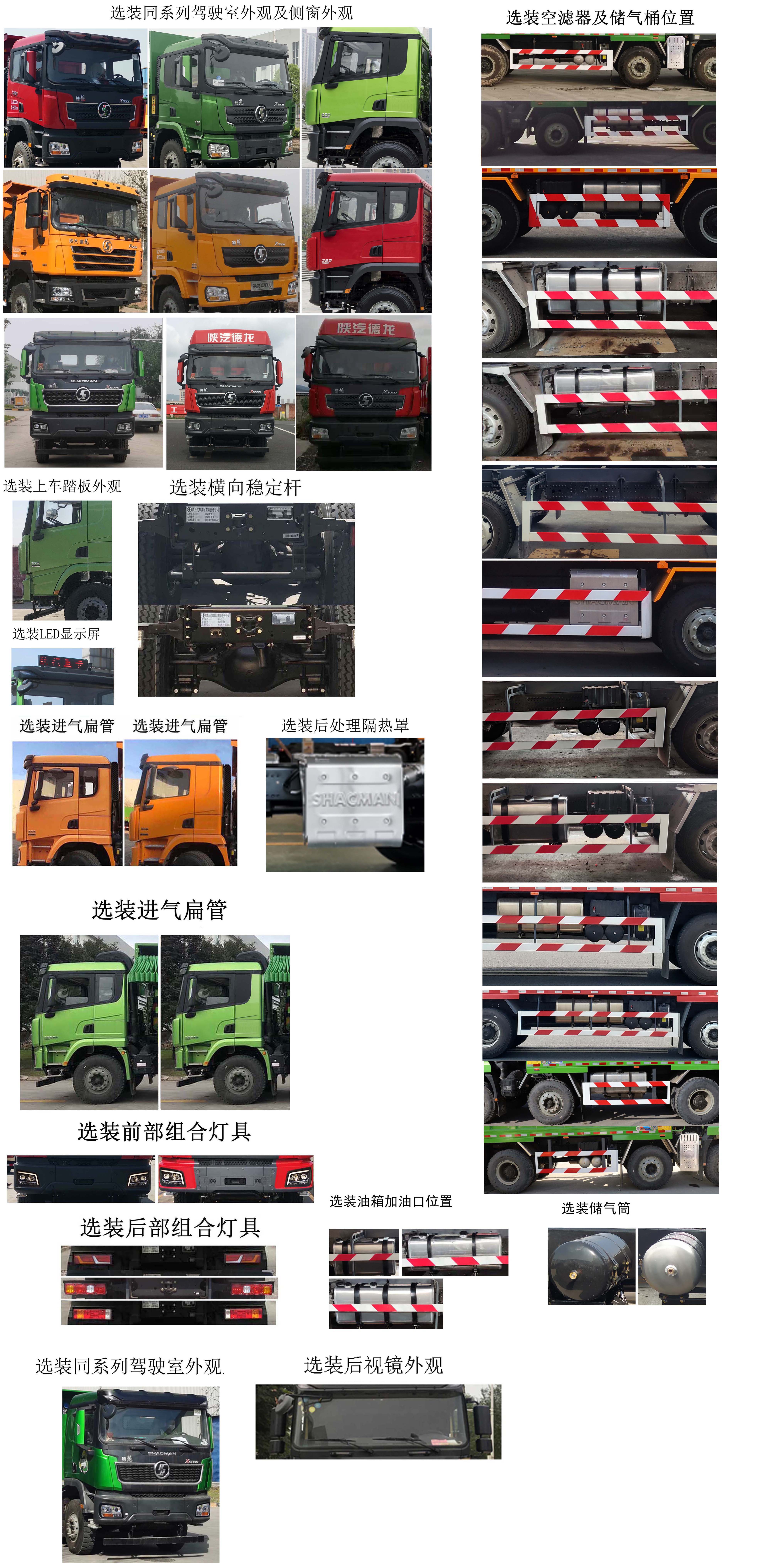 陕汽牌SX3319XC386自卸汽车公告图片