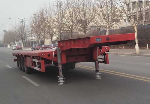 唐鸿重工牌13.8米34.1吨3轴低平板半挂车(XT9401TDP)