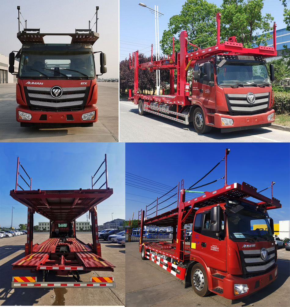 歐曼牌BJ5183TCLY6ANL-01車輛運(yùn)輸車公告圖片