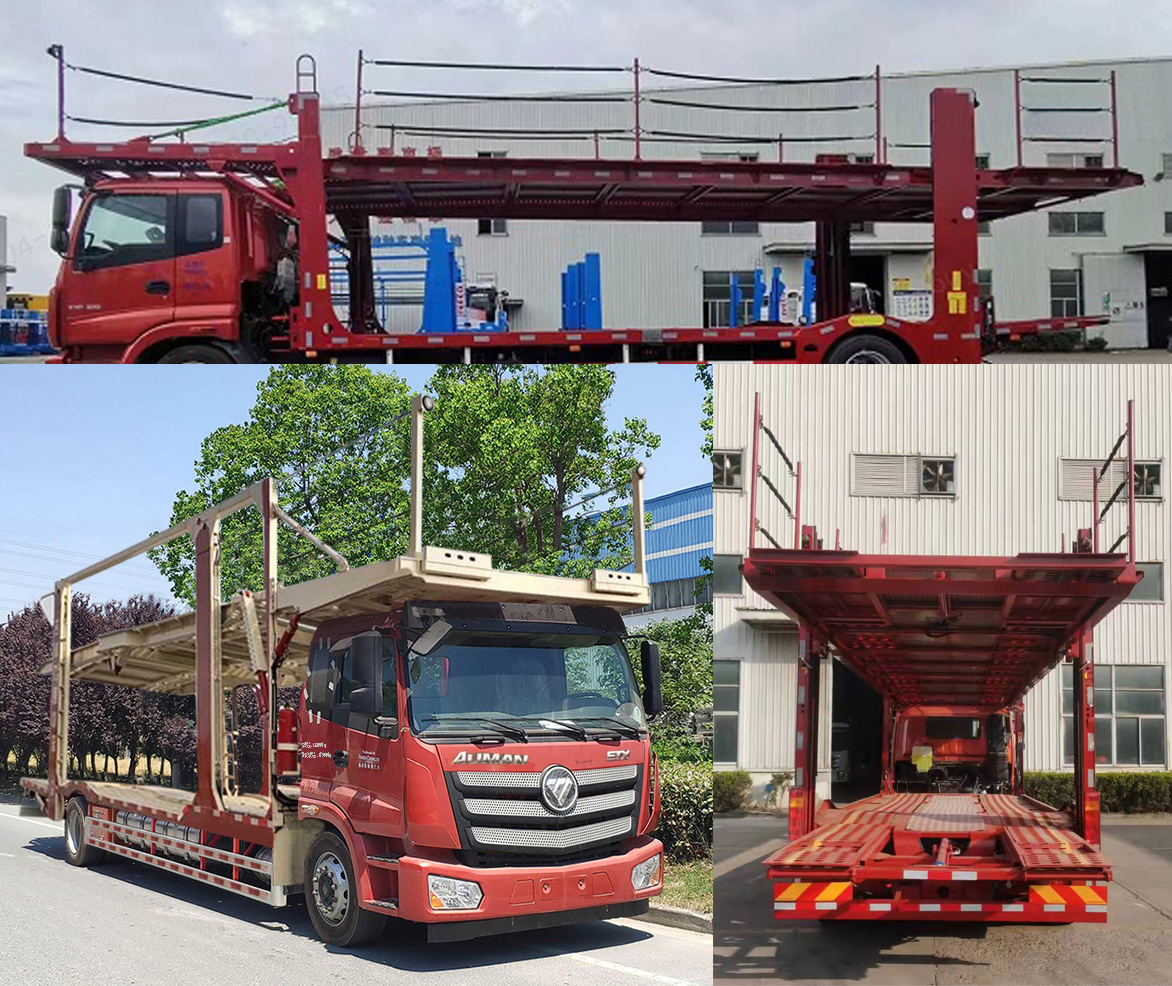 歐曼牌BJ5183TCLY6ANL-01車輛運(yùn)輸車公告圖片