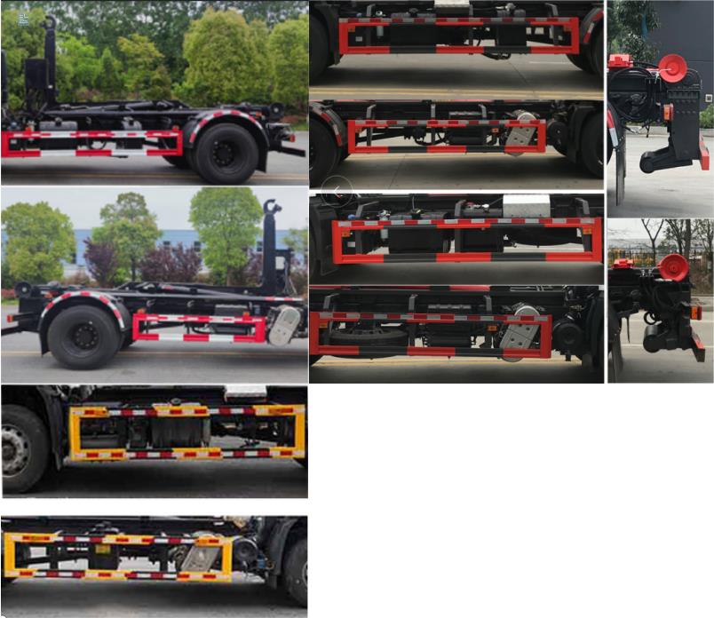 旺龍威牌WLW5181ZXXD車廂可卸式垃圾車公告圖片