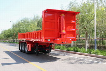 高漠牌9米32.5吨3轴自卸半挂车(GSK9400ZHX)