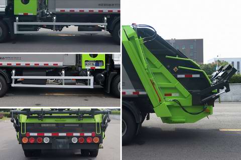 中聯(lián)牌ZBH5110ZYSDFE6NG壓縮式垃圾車公告圖片