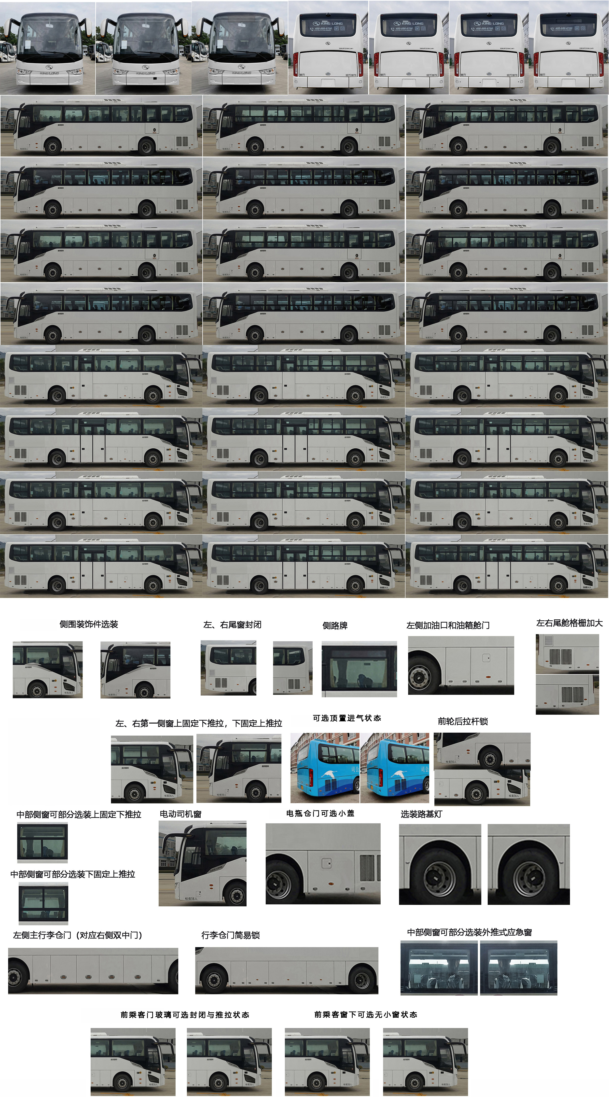 金龙牌XMQ6120BCD6T客车公告图片