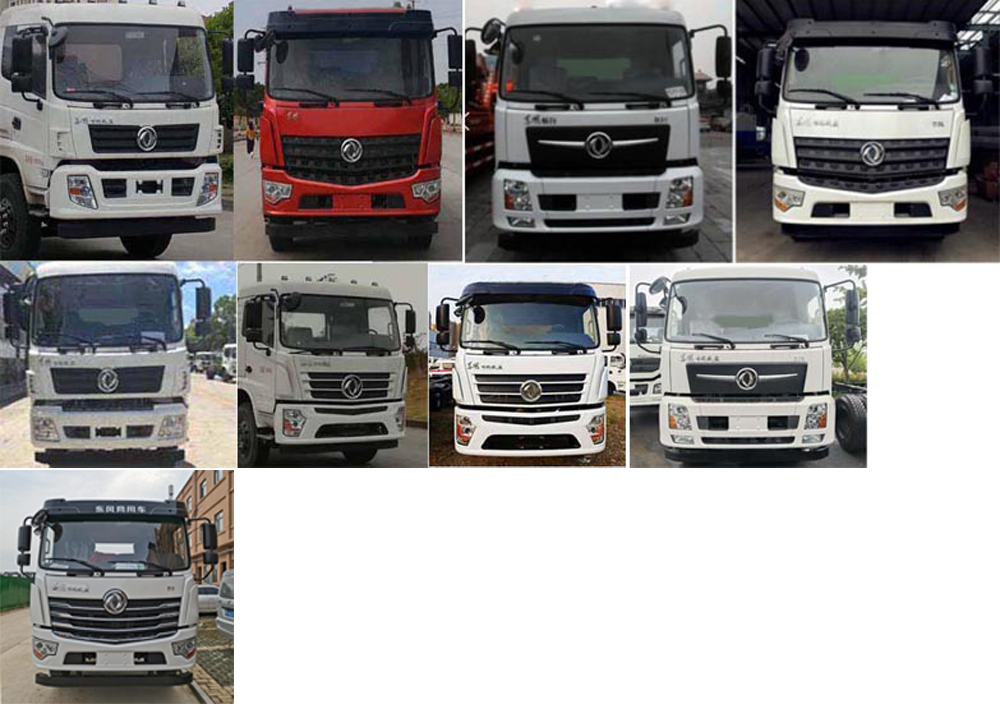 程力威牌CLW5160ZBS6CF擺臂式垃圾車公告圖片