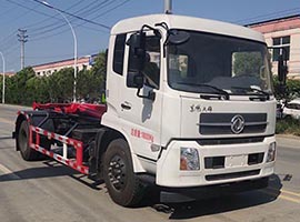 东风天锦VR HCQ5180ZXXDF6车厢可卸式垃圾车公告图片