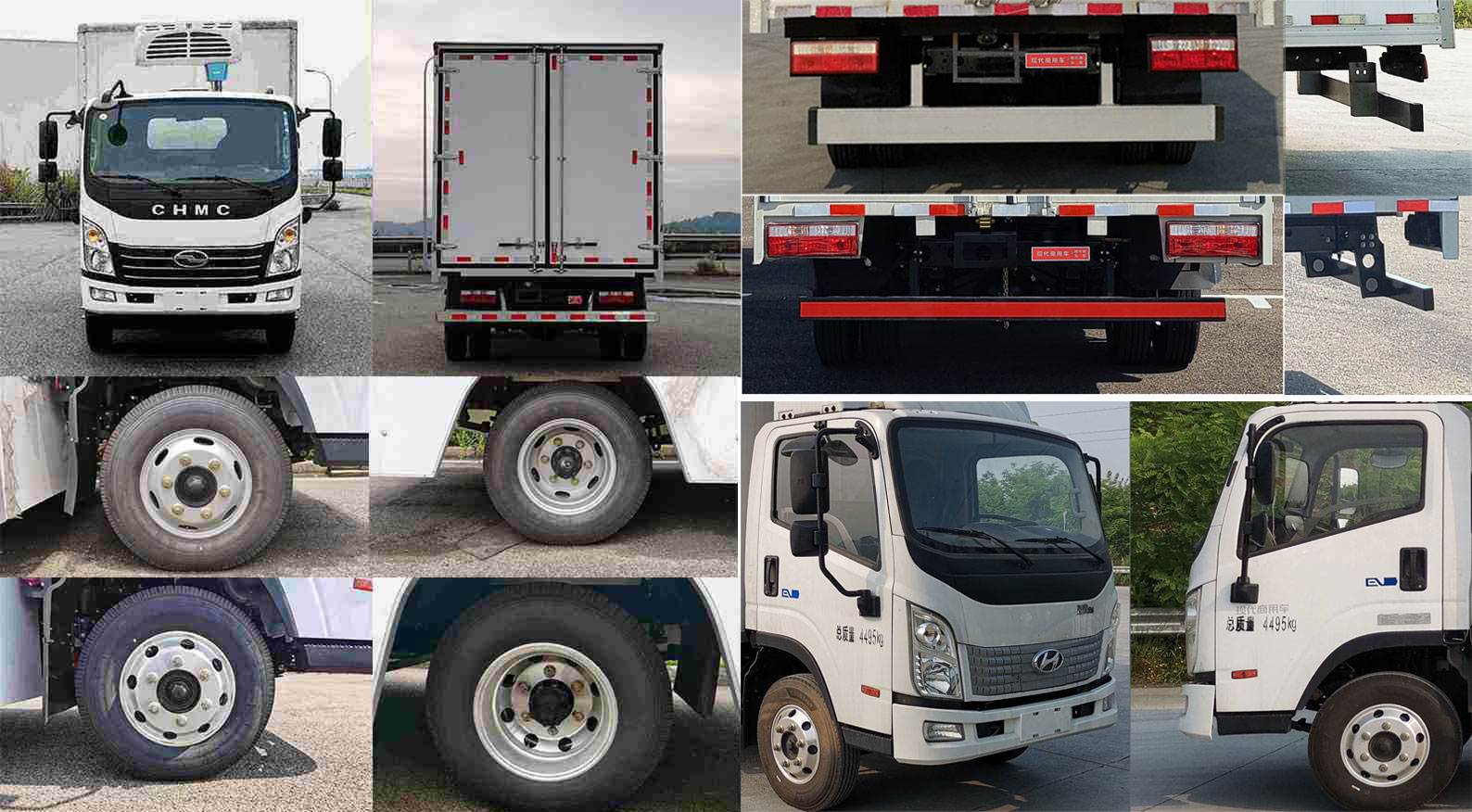 現(xiàn)代牌CHM5042XLCZDC33BEV純電動(dòng)冷藏車公告圖片