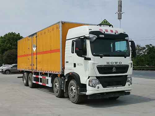 華威馳樂牌SGZ5320XZWZZ6T5雜項危險物品廂式運輸車公告圖片