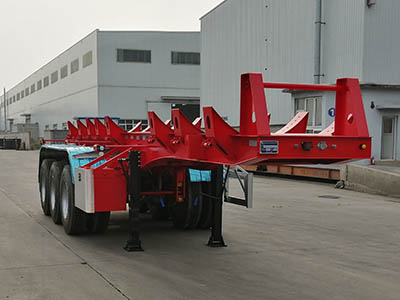 唐鸿重工牌9米35.4吨3轴运材半挂车(XT9400TYC)