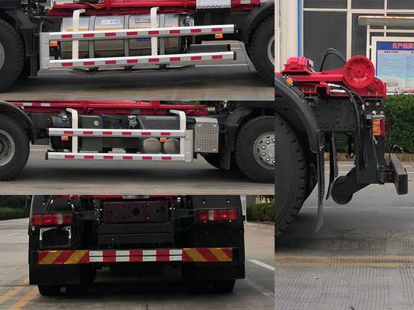 东岳牌ZTQ5250ZXXZ6N43FL车厢可卸式垃圾车公告图片