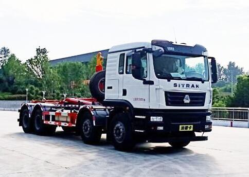 程力威牌CLW5310ZXXZ6車廂可卸式垃圾車公告圖片