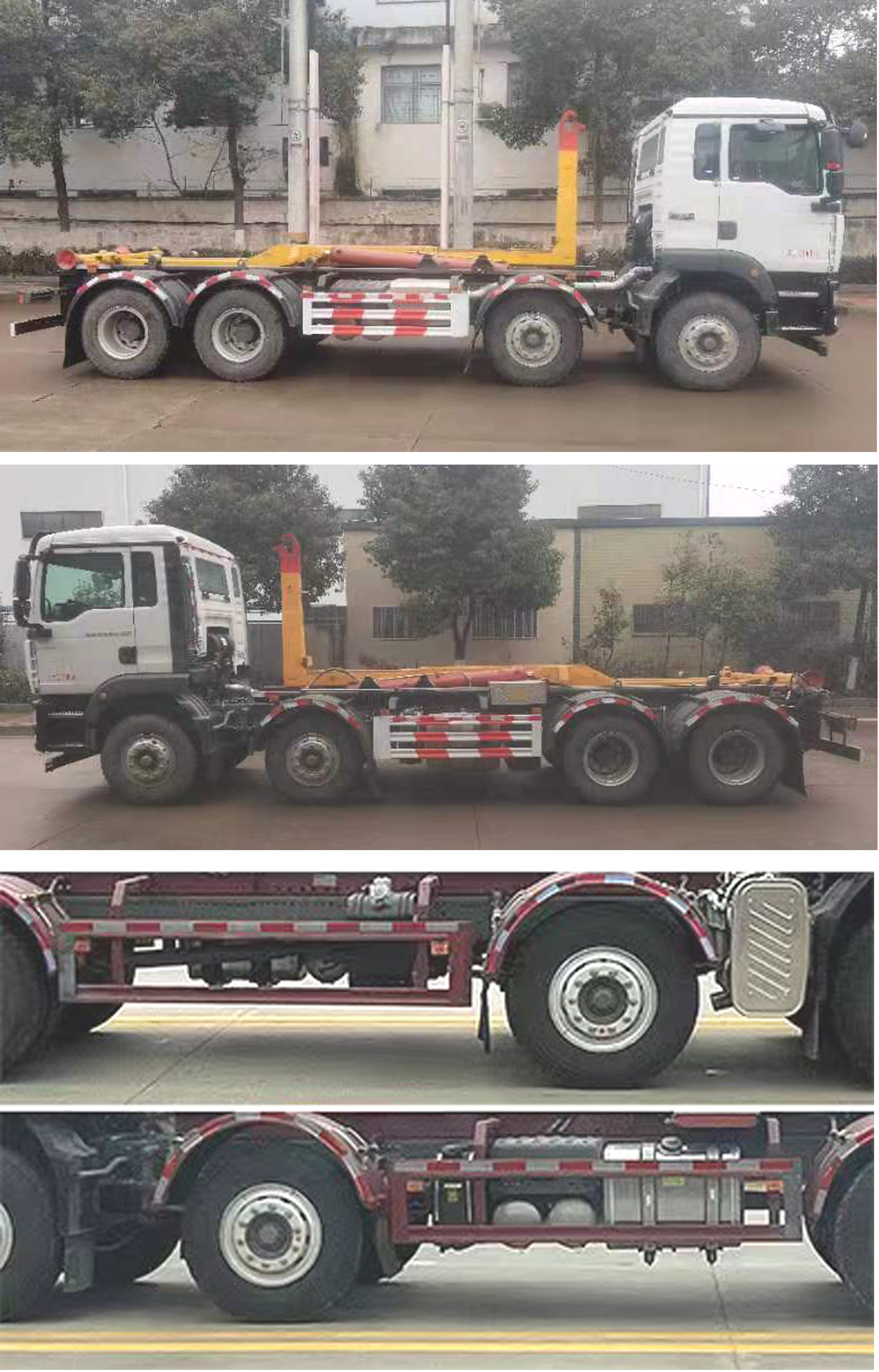 程力威牌CLW5310ZXXZ6車廂可卸式垃圾車公告圖片