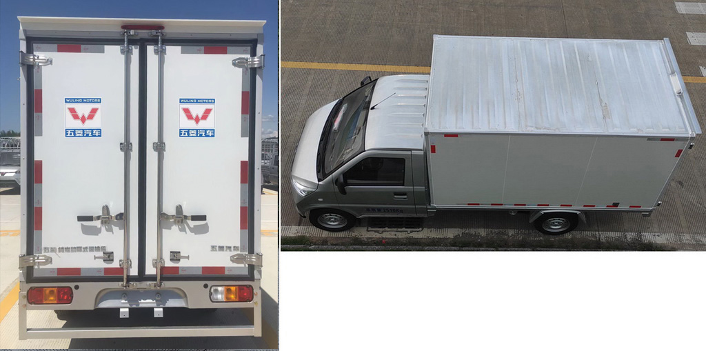 五菱牌GXA5032XXYDEV純電動廂式運輸車公告圖片