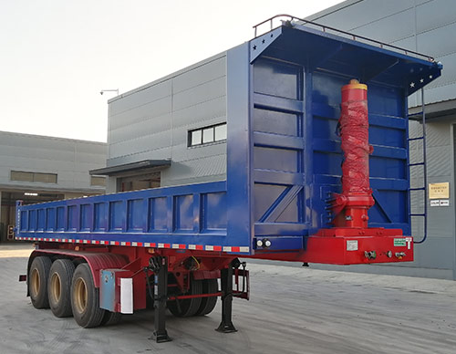 鑫宏达牌9.5米32.2吨3轴自卸半挂车(XHD9400ZH)