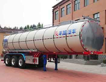 陆旭牌11.1米32.6吨3轴普通液体运输半挂车(YFX9402GPG)