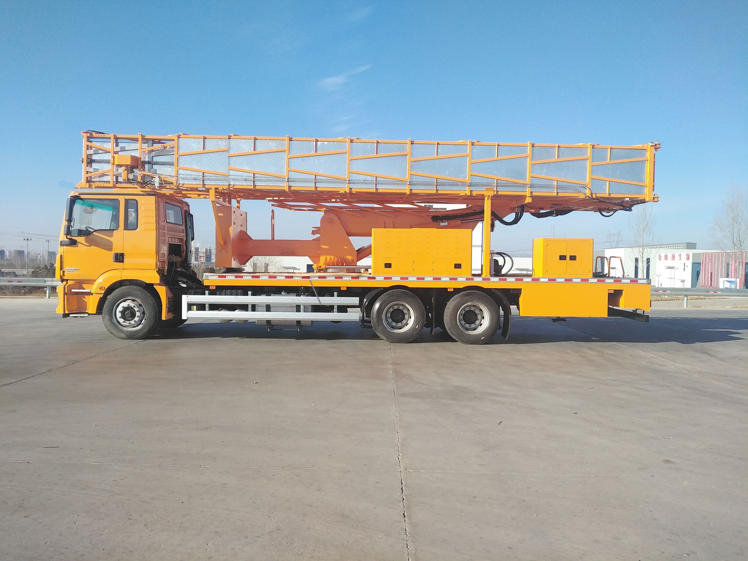 陜汽牌SX5269JQJ橋梁檢測車公告圖片